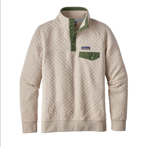 Patagonia Sweaters - Patagonia Cotton Quilt Snap-T Pullover